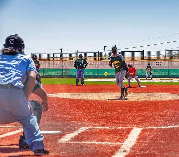 Lady Braves Play Ball