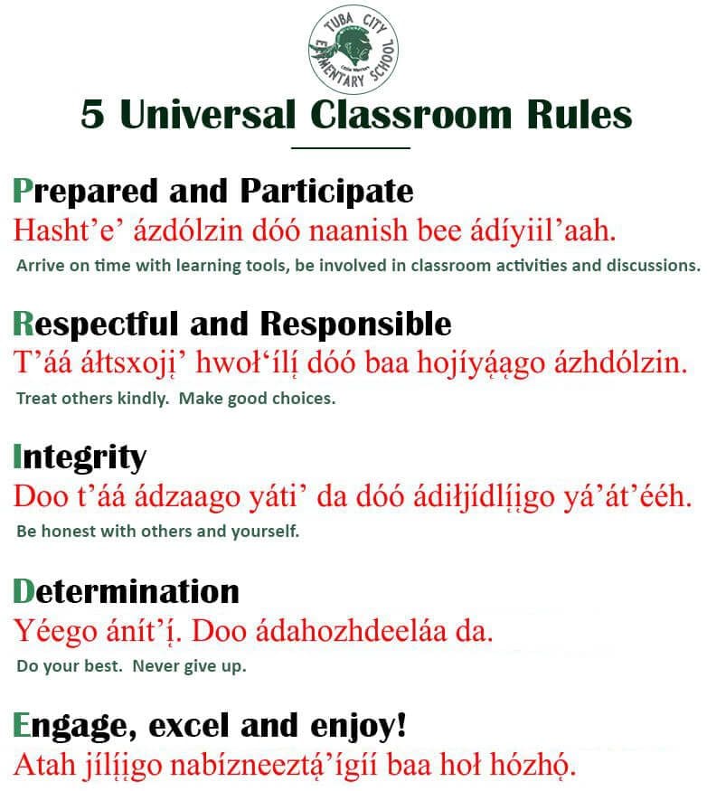 5-universal-Classroom-Rules-bilingual 5-universal-Classroom-Rules-bilingual