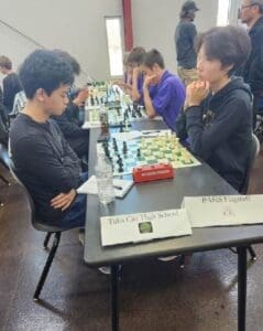 TCHS Warrior chess team