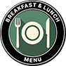 Breakfast and lunch menu