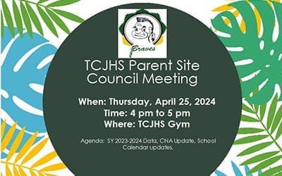 TCJHS Site Council Meeting